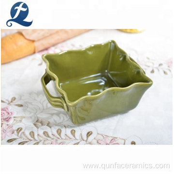 Ceramic Stoneware Baking Pan Set With Binaural